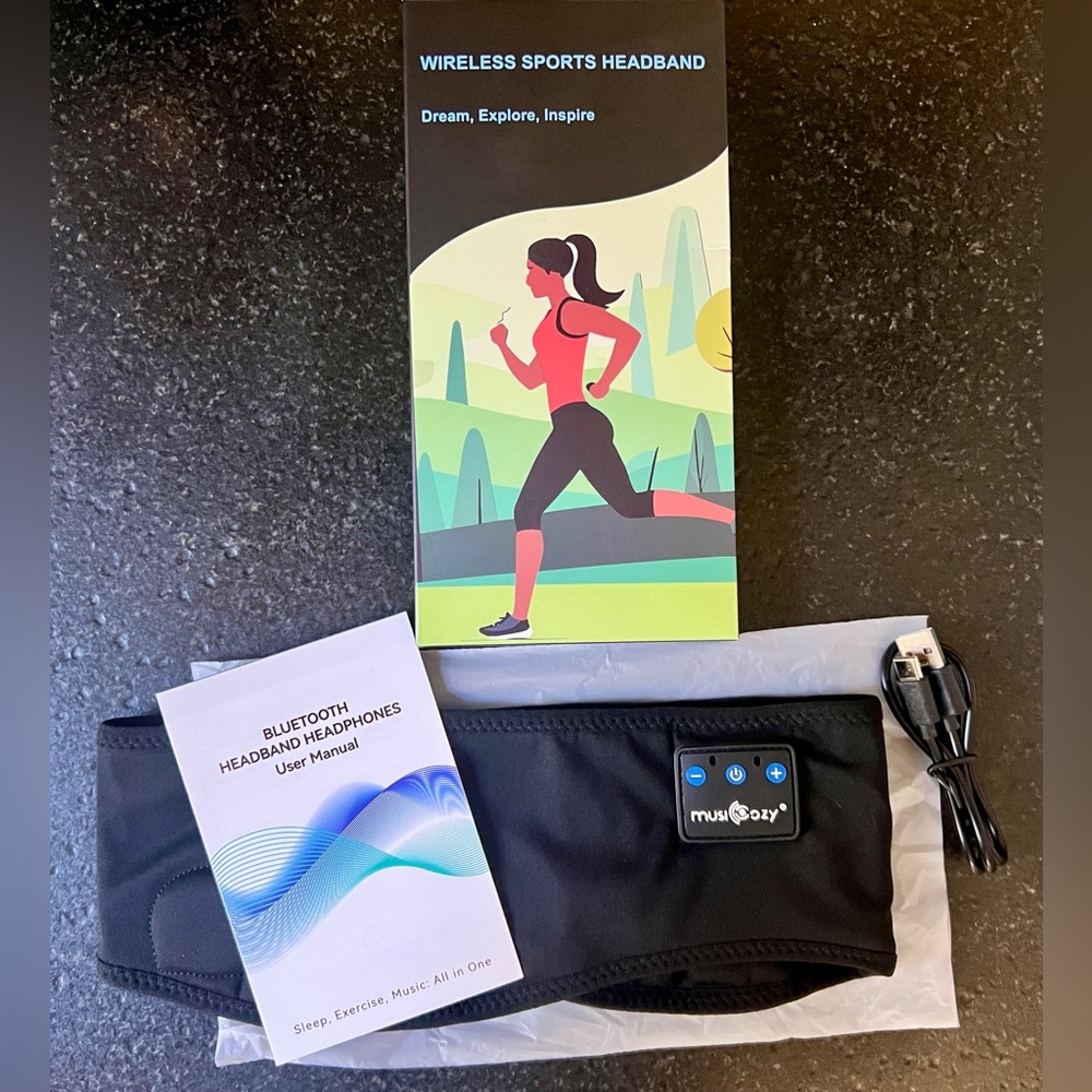 NWT. Wireless Sports Headband